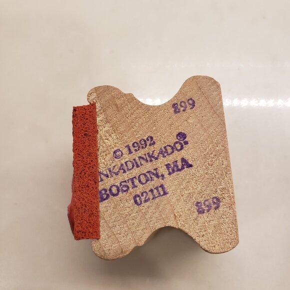INKADINKADO Vintage Teddy Bear Rubber Stamp #899 - Picture 2 of 3